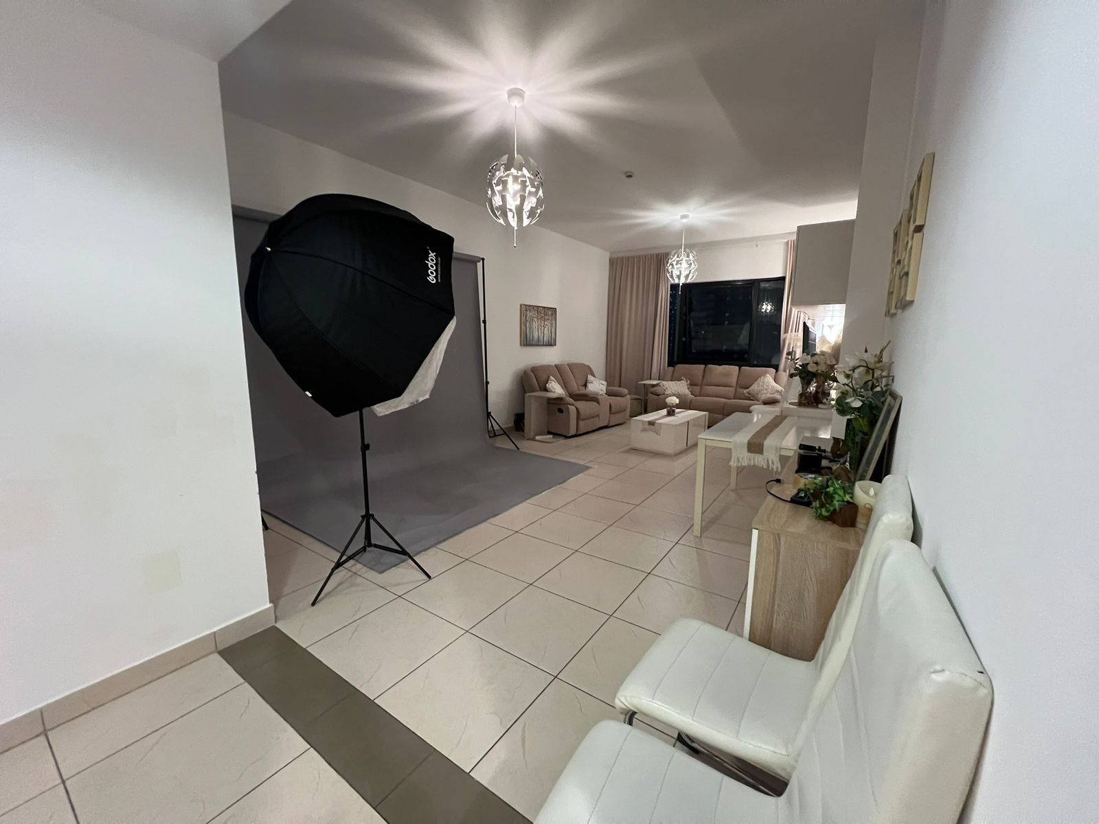 The Eye Photography home studio in Barsha Heights, Dubai